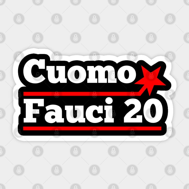 Anthony Fauci 20 Sticker by Mima_SY